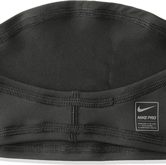 NIKE PRO DRI-FIT 4.0 SKULL WRAP BLACK NHK58 - Picture 2 of 2